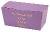 341 "cuir lilas", ballotin languette 4356