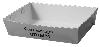 Argent intérieur blanc, corbeille petit four 2083