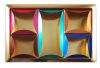 4326 375g "boite rectangle avec compartiments"
