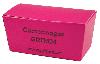 342 "cuir fuchsia", ballotin languette 4356