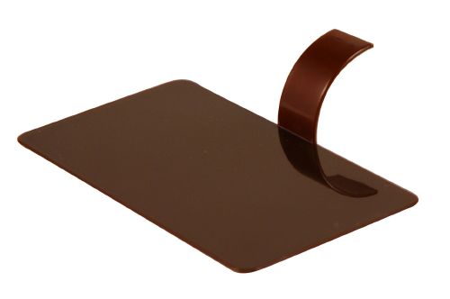 2441/RE "Languette plastique Chocolat"
