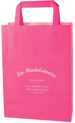 2670 "fuchsia" blanc lisse