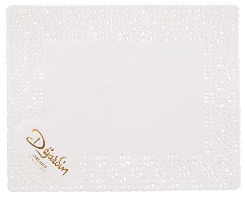 3000 "dentelles blanches Monaco rectangles "