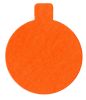 2437 "rond orange/noir"