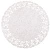 A6 "dentelles blanches rondes"