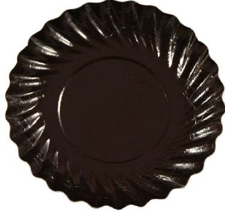 2938 "assiette chocolat ronde"