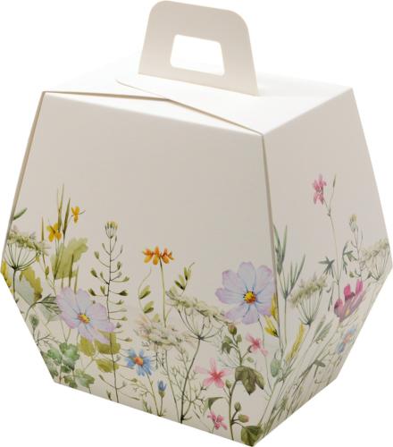 Dessin JC22 "Fleurs des champs" forme conique