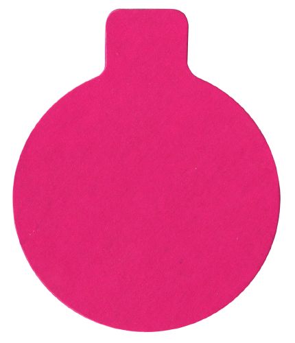 2438 "rond fuchsia/noir"