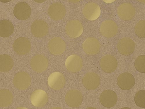 573 dessin "Gold kraft dots"